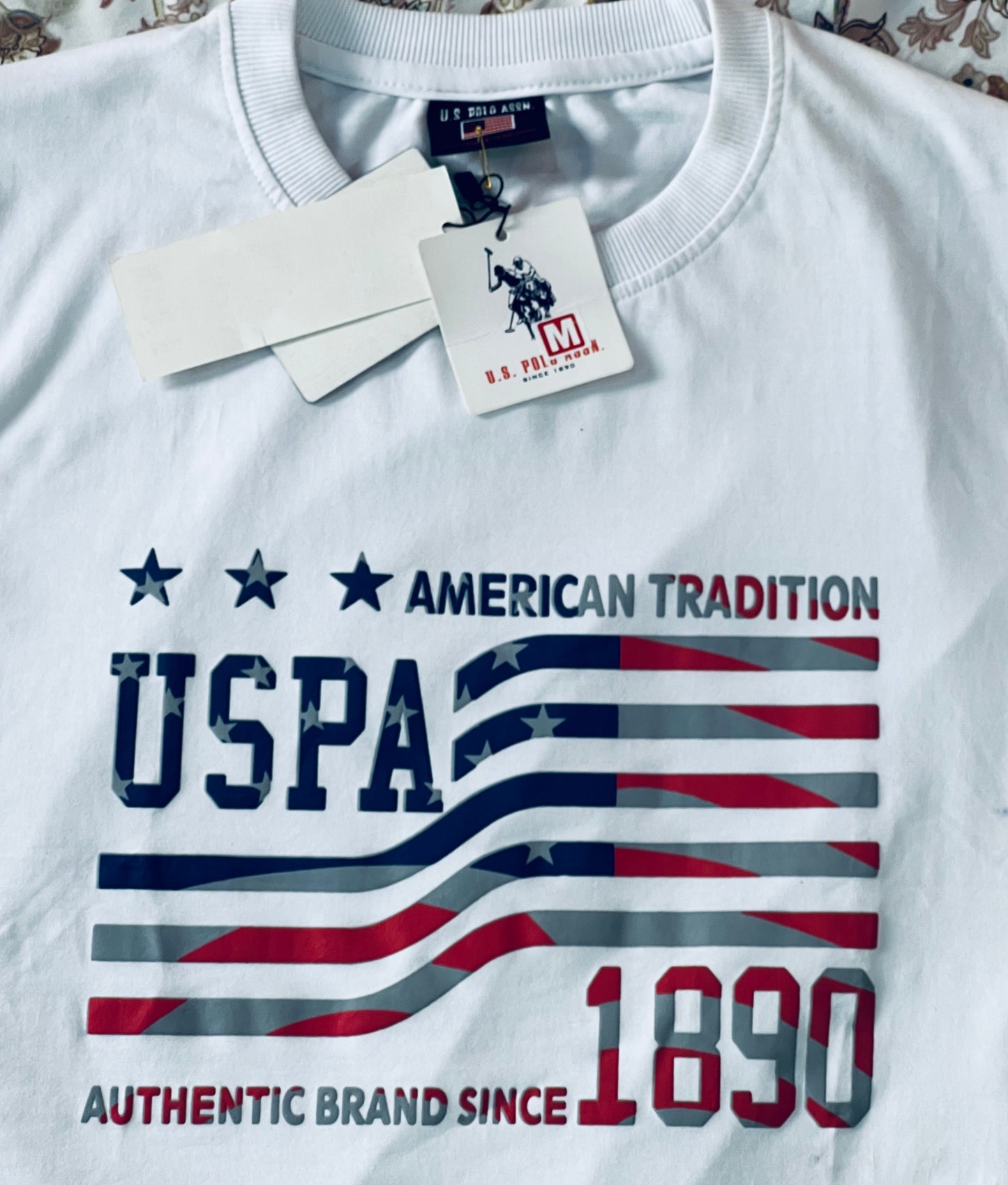U.S. Polo Printed T-shirt Round Neck