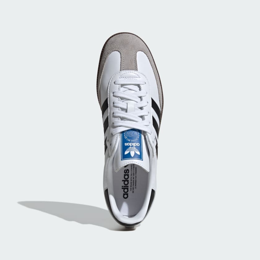 Flaxwear Adidas Samba OG Shoes Classic White Black