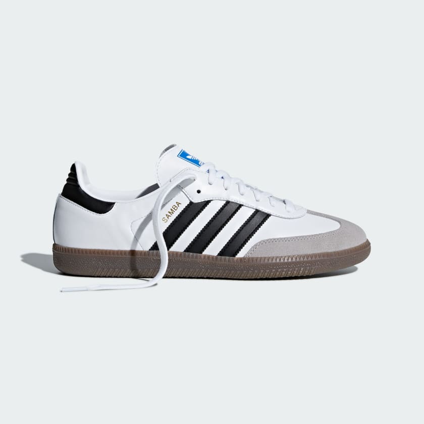 Flaxwear Adidas Samba OG Shoes Classic White Black