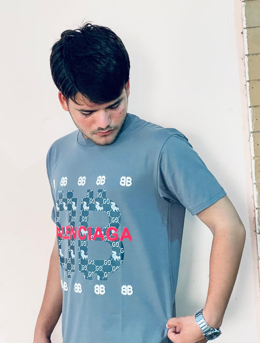 Balenciaga Printed Cotton Tshirt