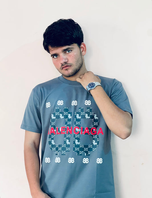 Balenciaga Printed Cotton Tshirt