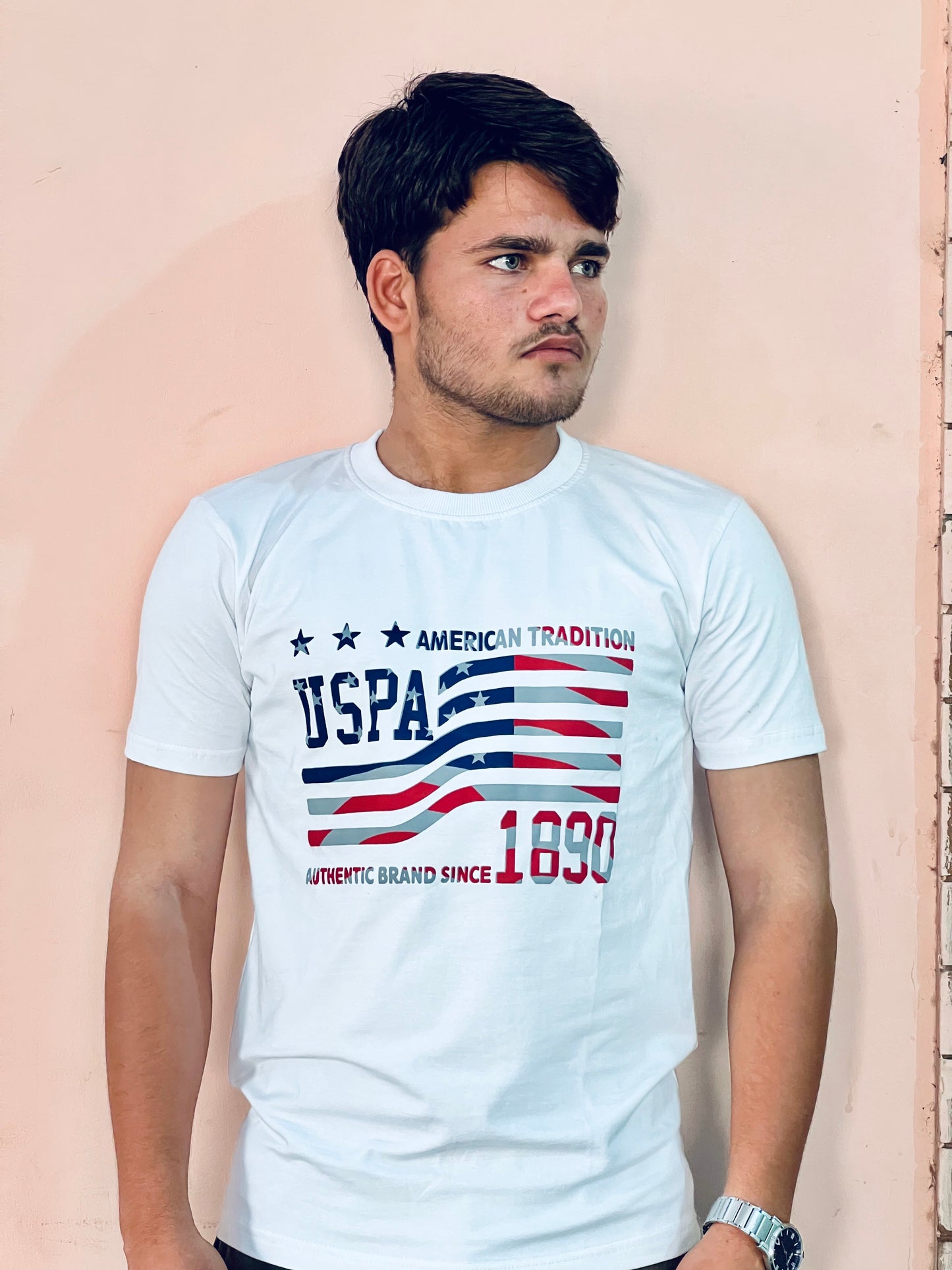 U.S. Polo Printed T-shirt Round Neck